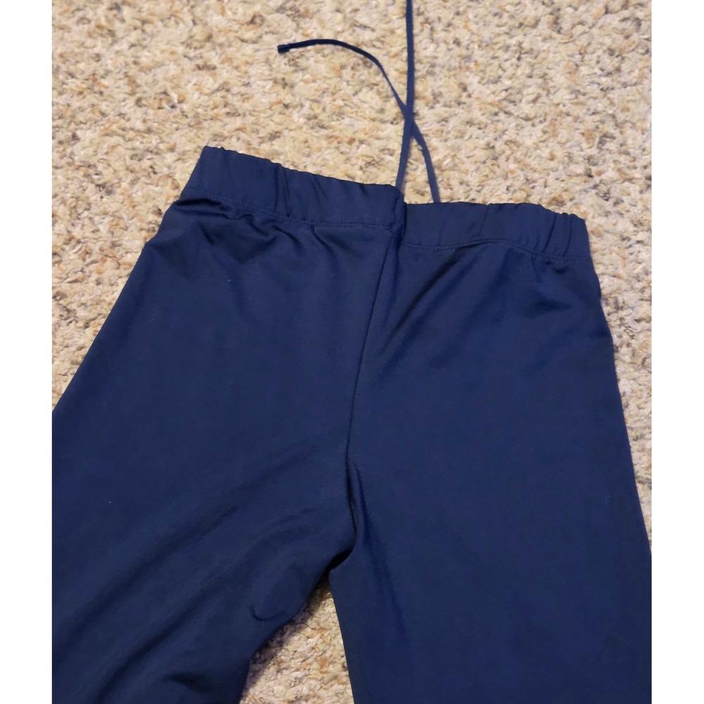 Nike Dri-Fit Running Tights Pants Mens Size Medium Blue Zip Legs - Picture 11 of 11
